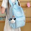 Schoolbag Korean Version of the New Small Fresh Junior High School Student Backpack Cartoon Little Star Backpack Grade 1-1 Elementary School Bag