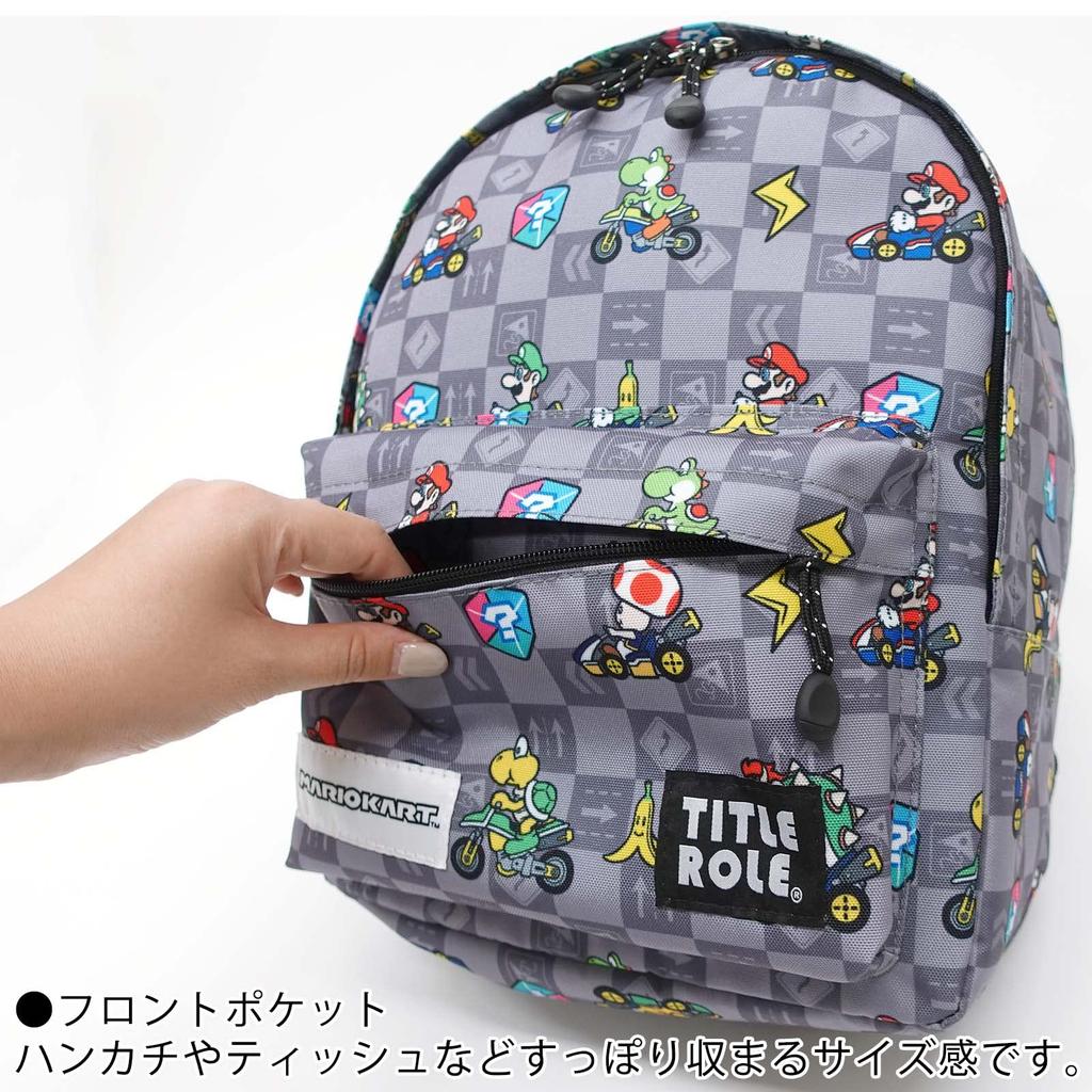 [TITLE ROLE] Mario Kart Kids Mario & Luigi Goods Large Capacity B5 Storage