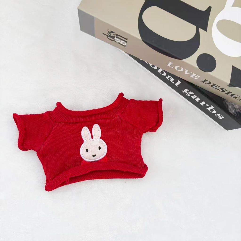 Little Bear Cotton Hoodie Sweater for 30cm Plush Doll Toy Accessories