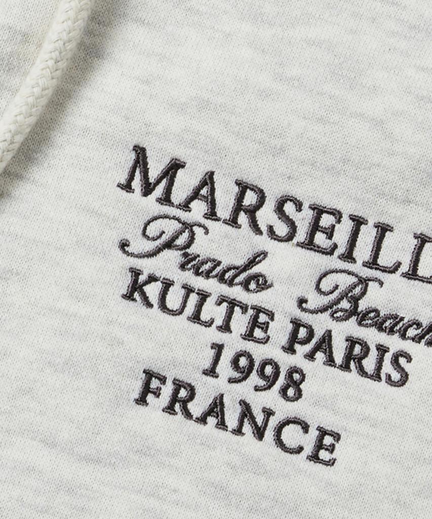 Kulte Small Lettering Zip-Up O.B.Melange