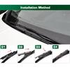 For Ford Transit Connect MK2 2014-2023 2015 2016 2017 2018 LHD&RHD Front Wiper Blades Windshield Windscreen Window Brush 28"+28"