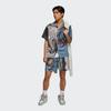 Jordan Flight Heritage Pattern Print Summer Loose Mid-Waist Drawstring Casual Shorts Men Bottoms Multicolor DM1393-010