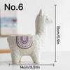 Cute Alpaca Flower Pot Planter Succulent Pot Indoor Ceramic Vase Home Decor Garden Decoration Bonsai Plant Pot