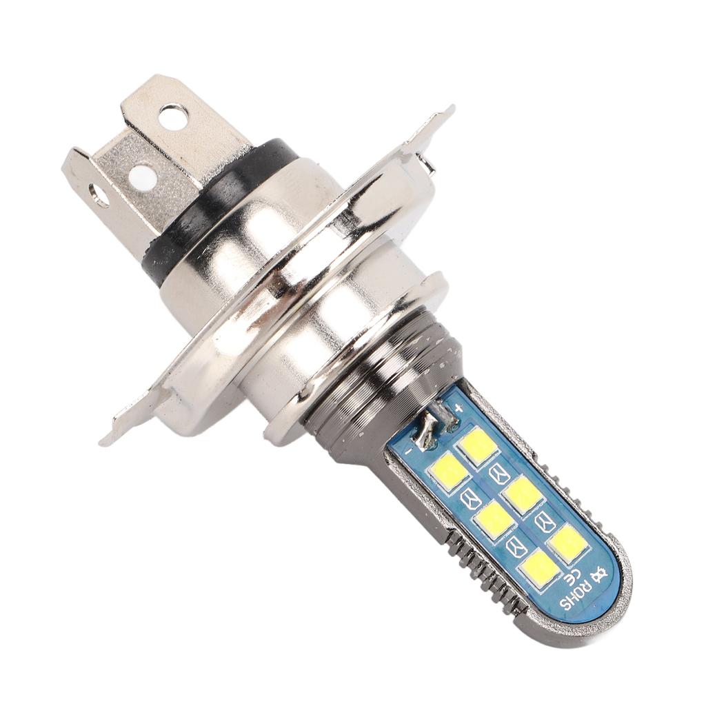 12LED H4 LED Headlight Motorcycle Electric Vehicle 3 Claw Motorcycle Front Lamp IP68 1080LM 6000K