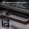 2 Pack Car Organizer Front Seat Gap Filler With Cup Holder PU Leather Car Console Side Pocket With Usb Charging Hole