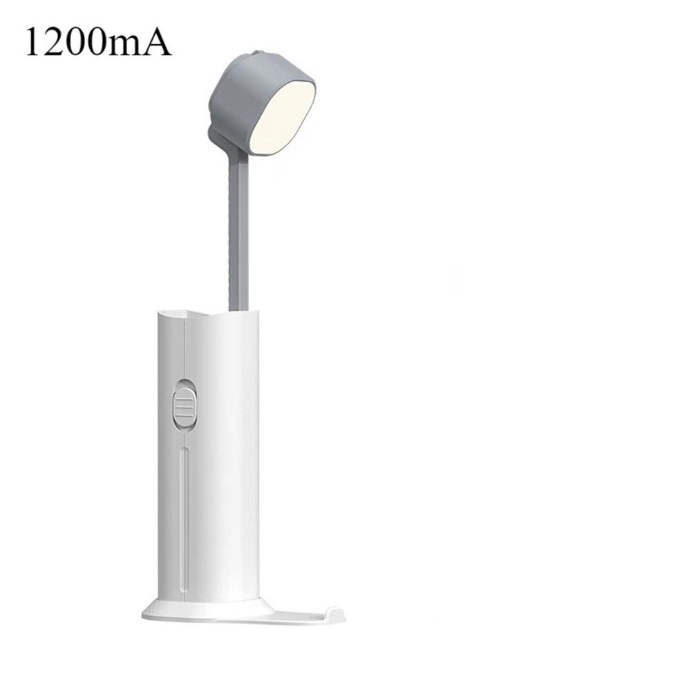 

Folding Led Table Lamp With 3 Speed Dimming Eye Protection Usb Charging Book Light With Flashlight And Phone Holder Function