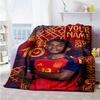 Lamin Yamal Personalized Text Blanket Lightweight Customizable Blanket Ultrasoft For Couch Office Chair Bedding Home Decor Allseason Use