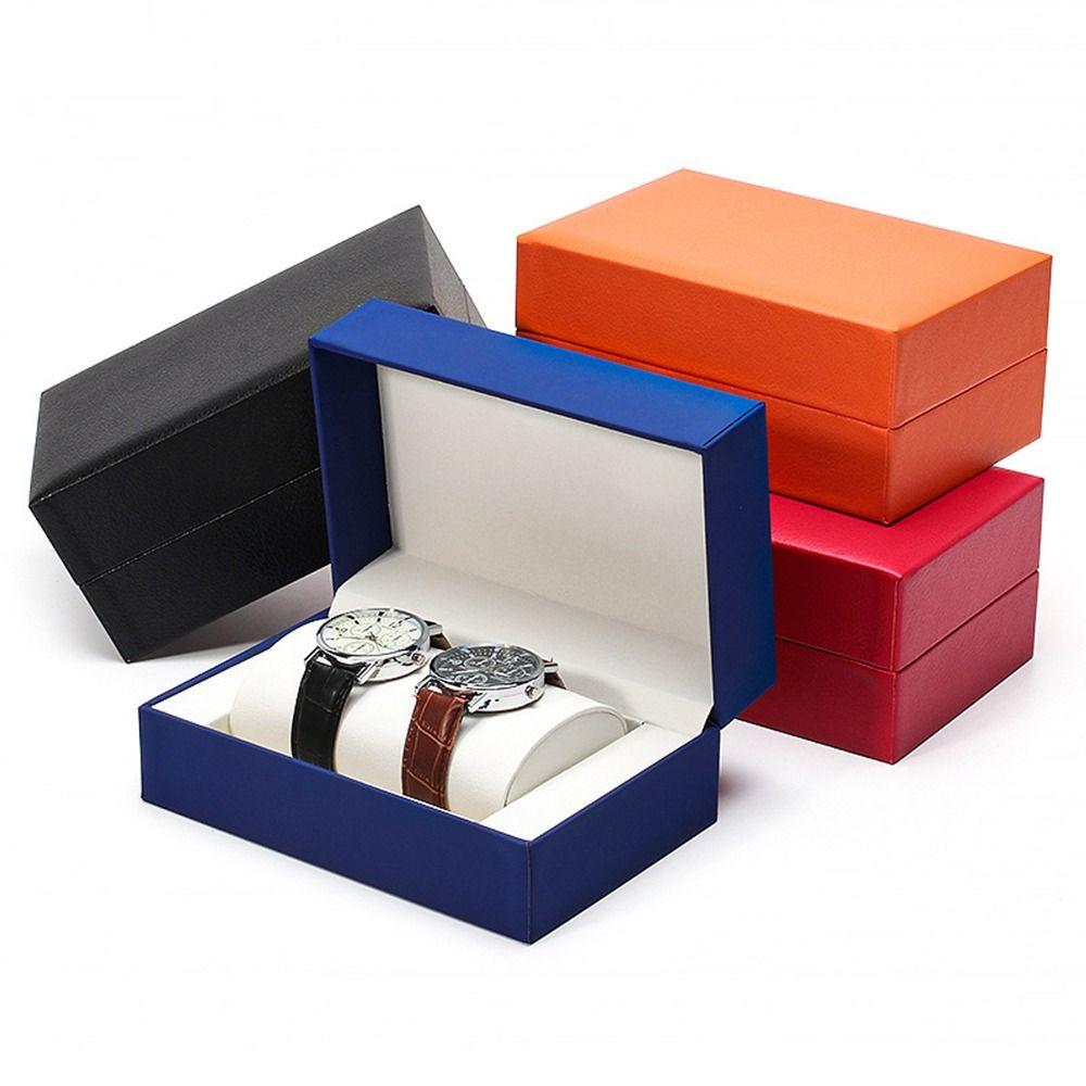 

Dust Proof PU Leather Multi-Functional Storage Case Container Case Display Box Zipper Watch Box