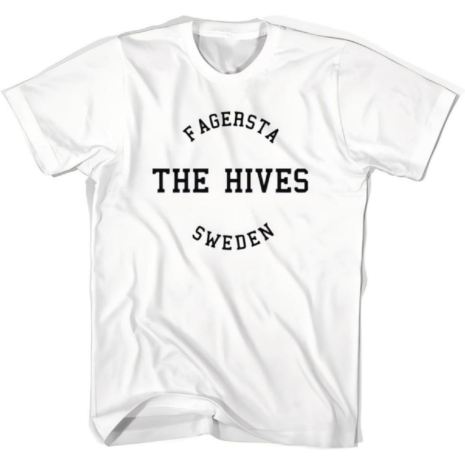 RFZCGTRHSEF The Hives Band Unisex T-Shirt Colours White S