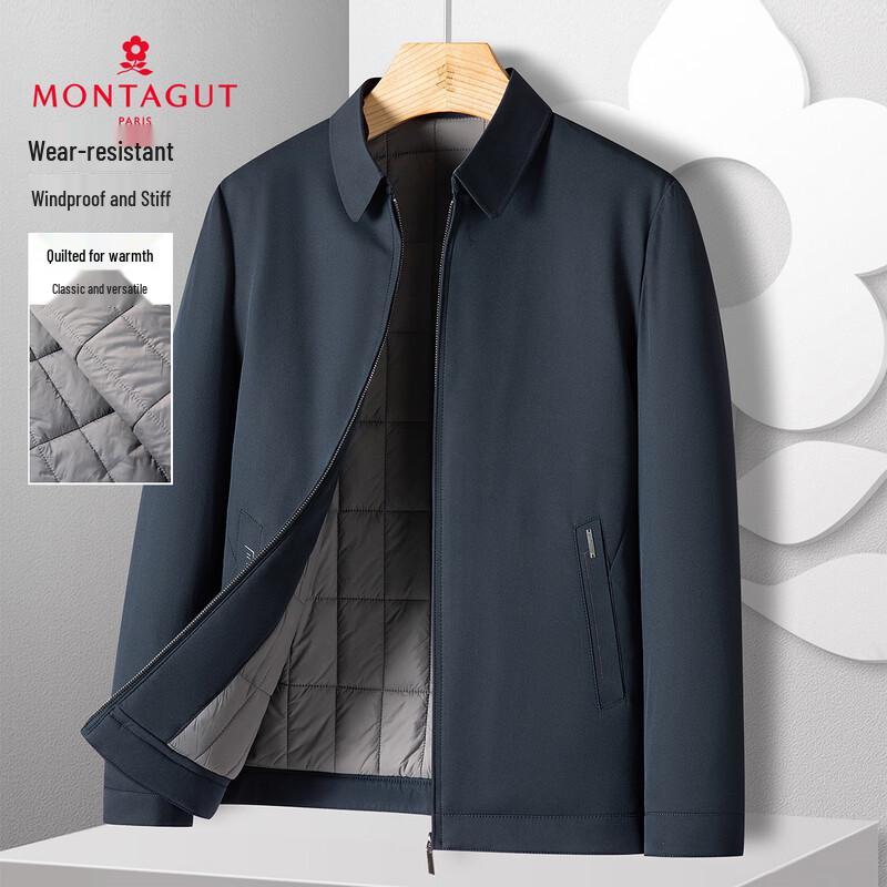 

MONTAGUT Men s Warm Padded Casual Jacket L