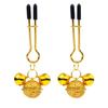 2020 New Sexy Nipple Clamp Adult Supplies Palace Bell Bell Nipple Clamp Pendant Gold