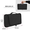 Teamoy Travel Storage Bag Compatible with Dyson Airwrap Styler, Black