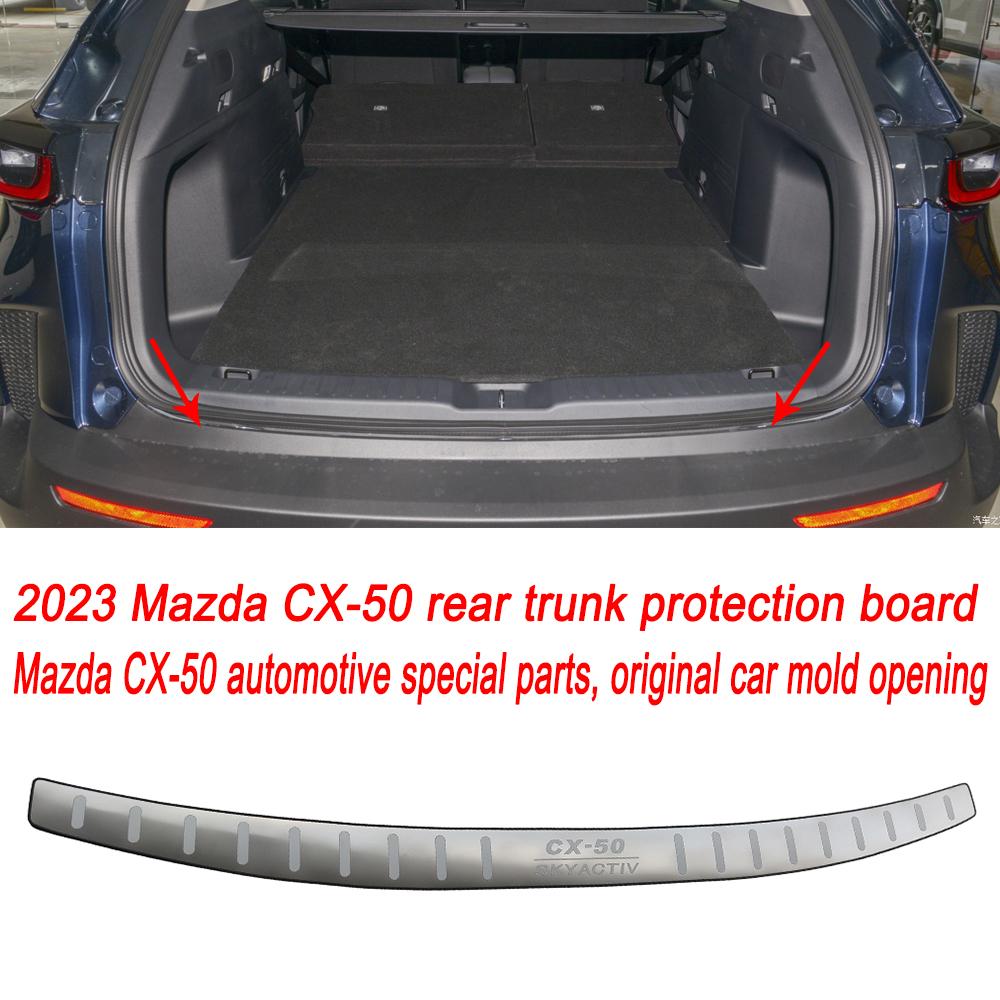 Per Mazda CX-50 CX50 CX 50 2023 Modanatura Bagagliaio Protezione Paraurti Posteriore Accessori Auto Acciaio Inossidabile Battitacco Porta Antigraffio