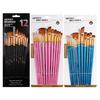 12pc Oil Painting Brushes for Oil Acrylic Watercolor Professional Artist Paint Brush Nylon Brush Set Artist Paintbrushes
