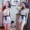 Fun Underwear, Extreme Temptation Suit, Cute Maid Maid Outfit, Revealing PP Apron