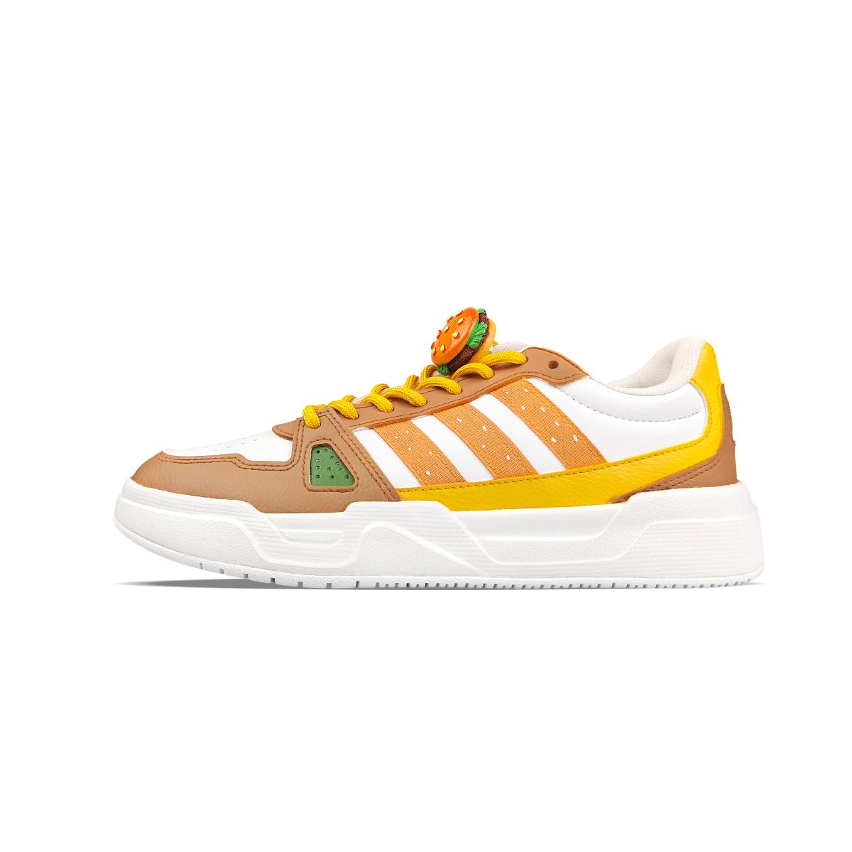 Adidas LITE BALLER BNK Hamburger PU Abrasion Resistant Lightweight Wear resistant And Lightweight Low top JS4358(Team40-) 36