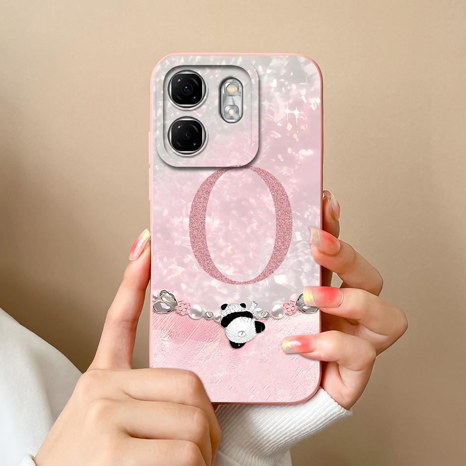 For Infinix Smart 9 Case Wave Texture Letters Back Cover For Infinix Smart9 X6532 Soft High Quality Silicone Couple Phone Cases