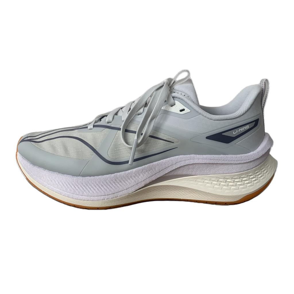 Li Ning Red Rabbit 7 Pro Comfortable Versatile Fabric Shock Absorption Durable Low Top Training Running Shoes Women Sneaker Gray Beige ARPU006-5