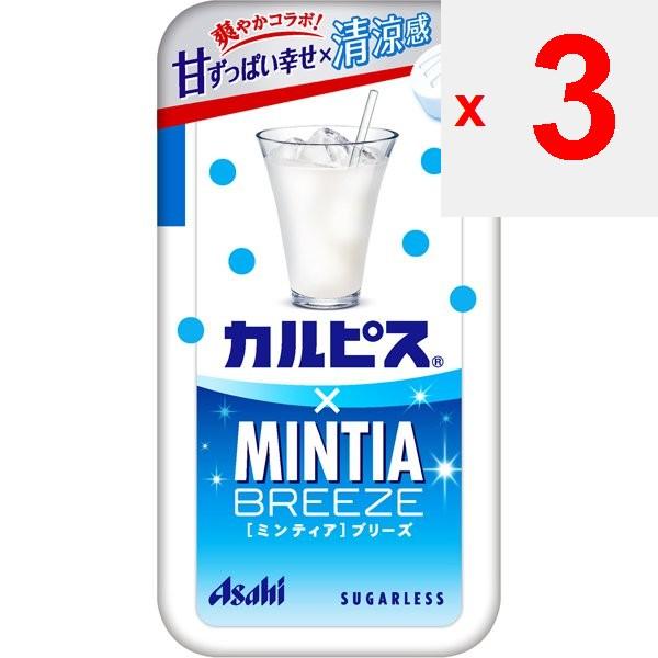 Asahi Calpis X Mintia BreezeCharacteristics: A Large Tablet (approx. 0.75 G Per Tablet) with the S Characteristics: A Large Tablet (approx. 0.75 G Pe