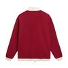 Li Ning Sports Lifestyle Series Year Of The Horse Limited CNY Red Fan Style Casual Versatile Fashion Stand Collar Loose Couple Jacket AWDW511-6