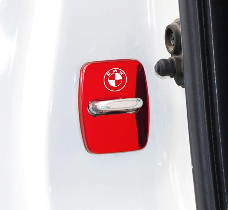 Zinc Alloy Car Door Lock Buckle Protective Covers Cover For BMW F25 F26 F15 F16 F48 F39 I3 I4 G07 G22 G15 F40 Sticker XM2