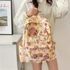Simple backpack 2025 new trendy texture large capacity student schoolbag lightweight backpack