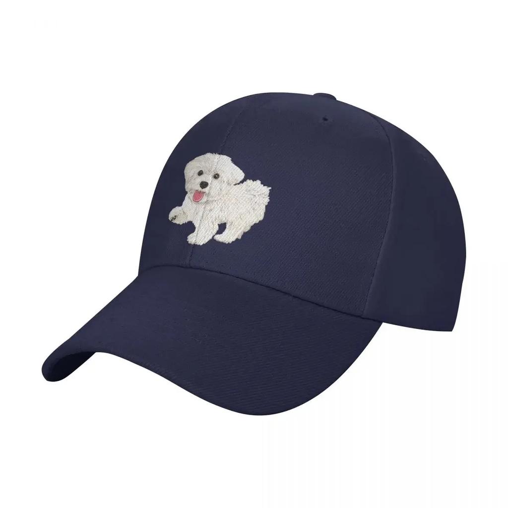 Maru the Maltese Baseball Cap Wild Ball Hat Unique Hats Trucker  For Women Mens