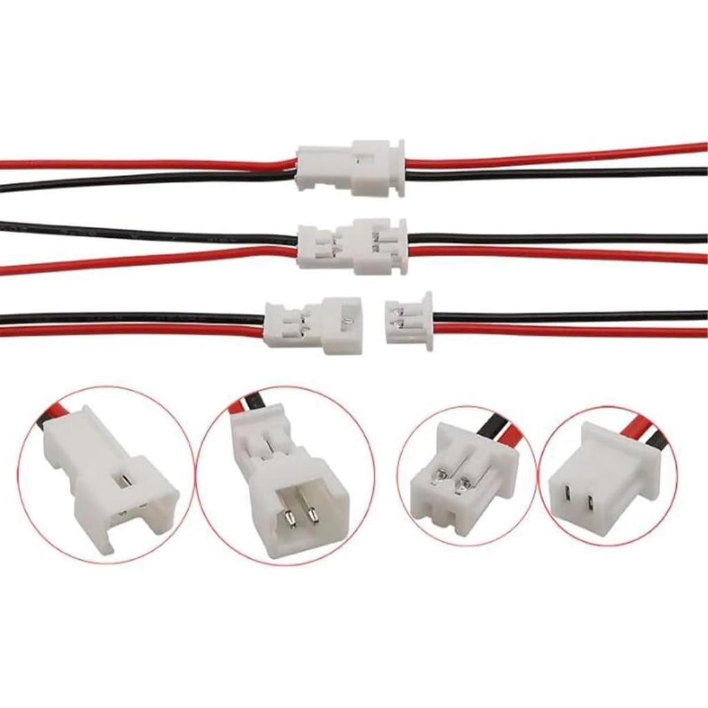 PENGLIN 460pcs MX 1.25mm Connector Kit 2/3/4/5/6/7/8/9/10 Pin Male and Female Housing Connector with