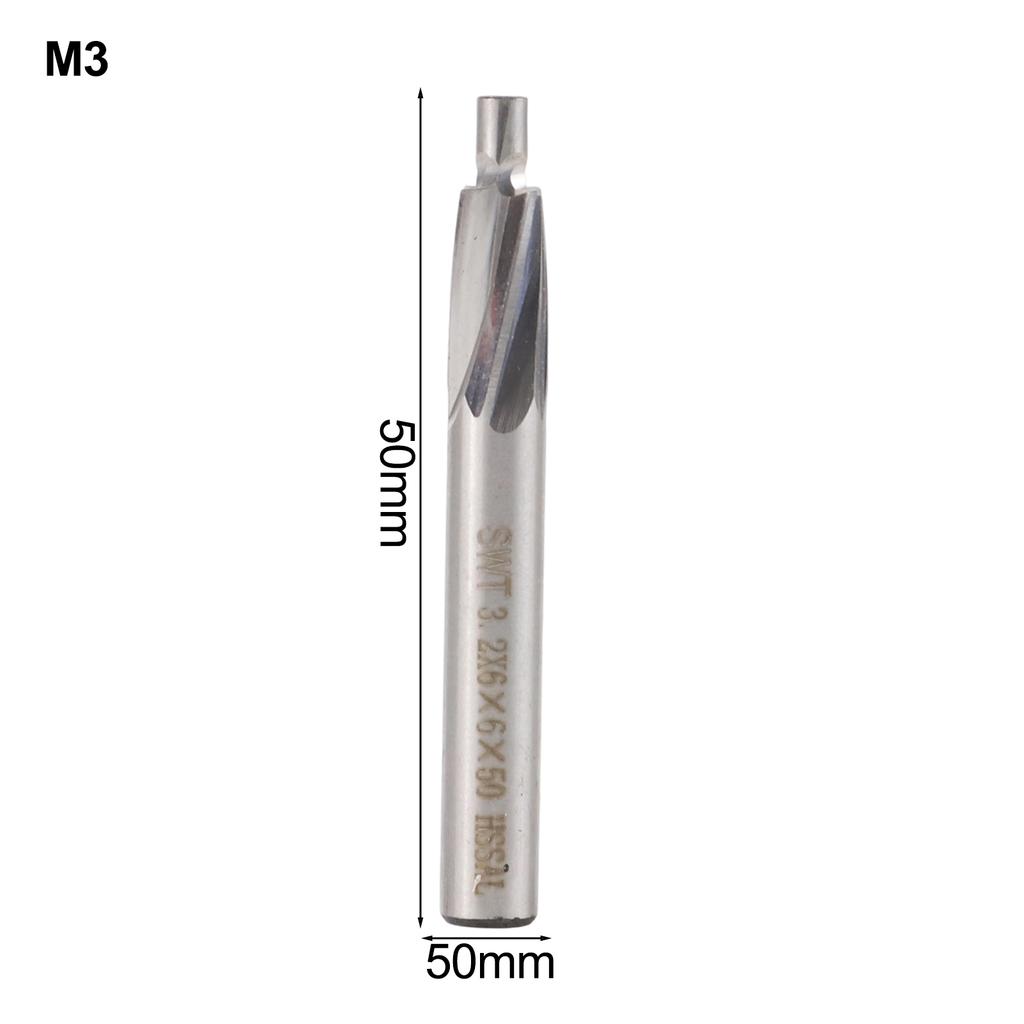 Aluminum Mill Cutter Counterbore Efficiency Efficient End HSS