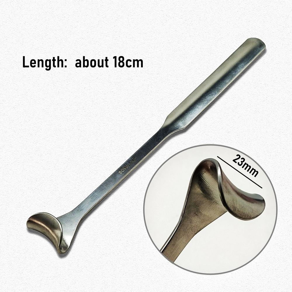 

Зубний імплантат Desmarres Губний ретрактор Щочний ретрактор Відкривач для рота Стоматологічний ортодонтичний інструмент із нержавіючої сталі, який можна автоклавувати 1 piece 23mm