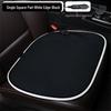 Plaid Heated Car Seat Cushion for All Seasons - Single Seat Interior Accessory.