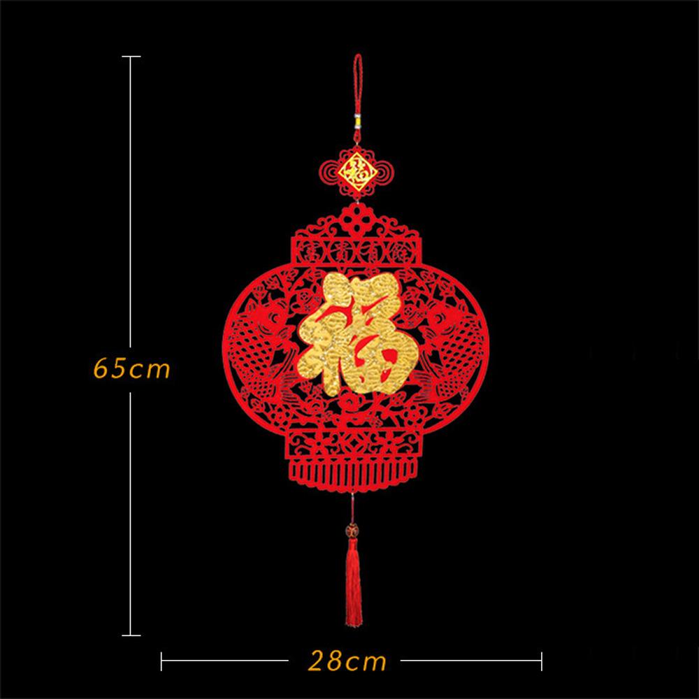 Pendant Chinese New Year Decoration Spring Festival Ornament Fu Character Pendant Door Painting