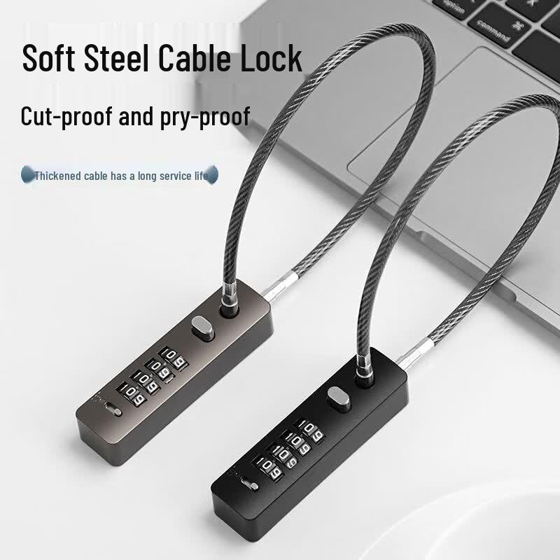 Portable Steel Cable Password Lock