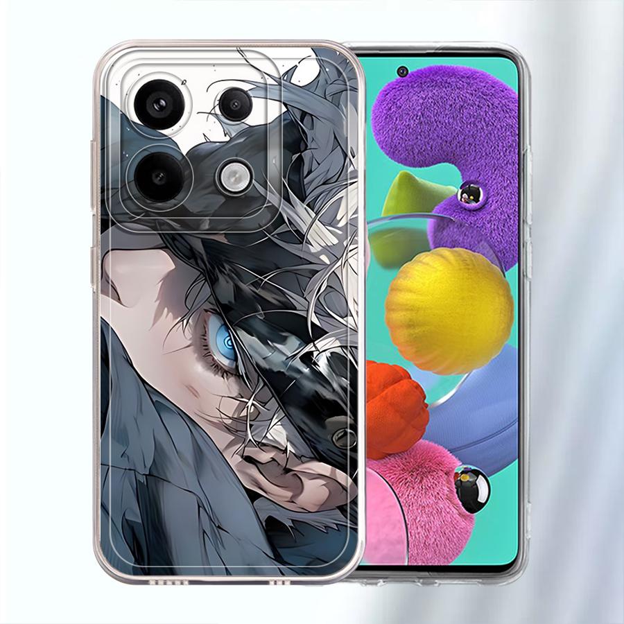

Case for Xiaomi Redmi Note 14 Pro Plus 12 14C 9 10 12S 13C Note 13 A4 11S 10S 11 Soft Phone Cover J-Jujutsus K-Kaisens Redmi Note 12 4G