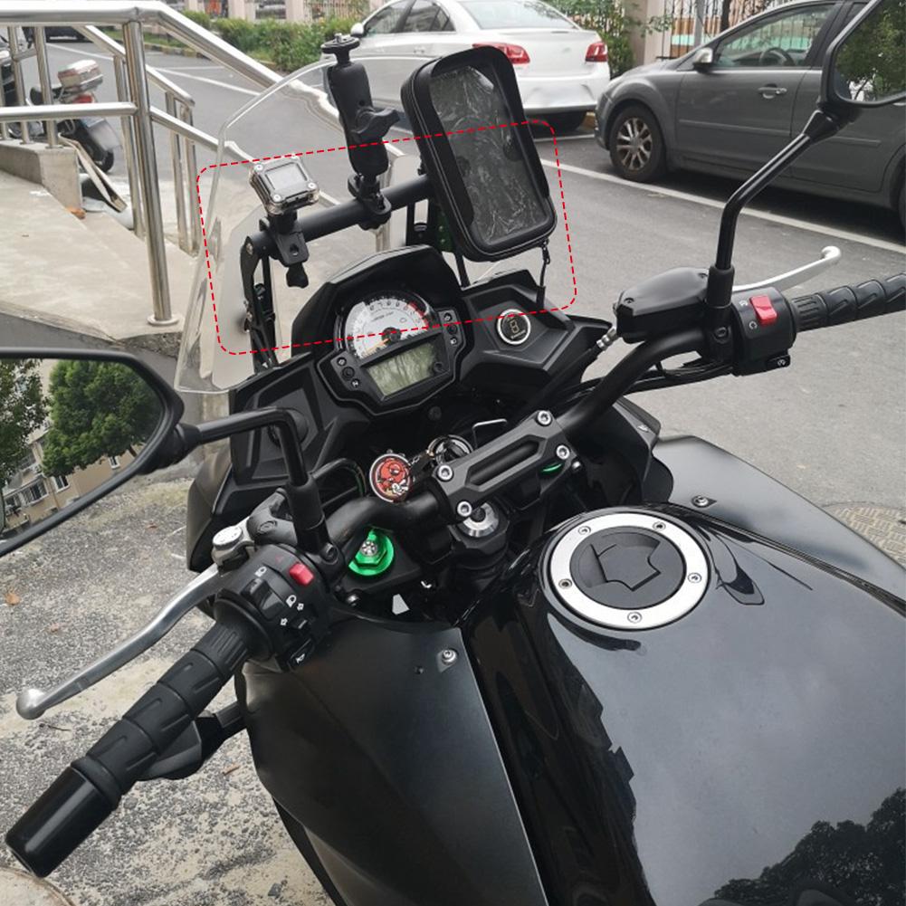 GPS Navigation Bracket Phone Holder Modification Fits for KAWASAKI VERSYS650 KLE650 15 19