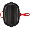 Le Creuset Signature Oval Grill Pan, 32 Cm, Cherry Red (20194320600422)
