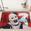 Horror Movie Terrifier Floor Mat INS Style Soft Bedroom Floor House Laundry Room Mat Anti-skid Household Carpets