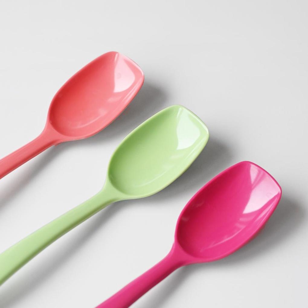 Crayon Pastel Melamine Cereal Spoon