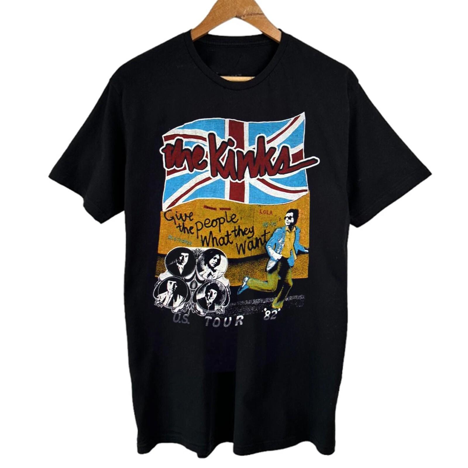 Classic The Kinks Unisex Unisex S-5XL Shirt 13D267 S разноцветный