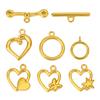 5sets Stainless Steel Toggle OT Clasps Necklace Hooks PVD Never Fade End Connectors For Bracelet Diy Jewelry Making Accessories