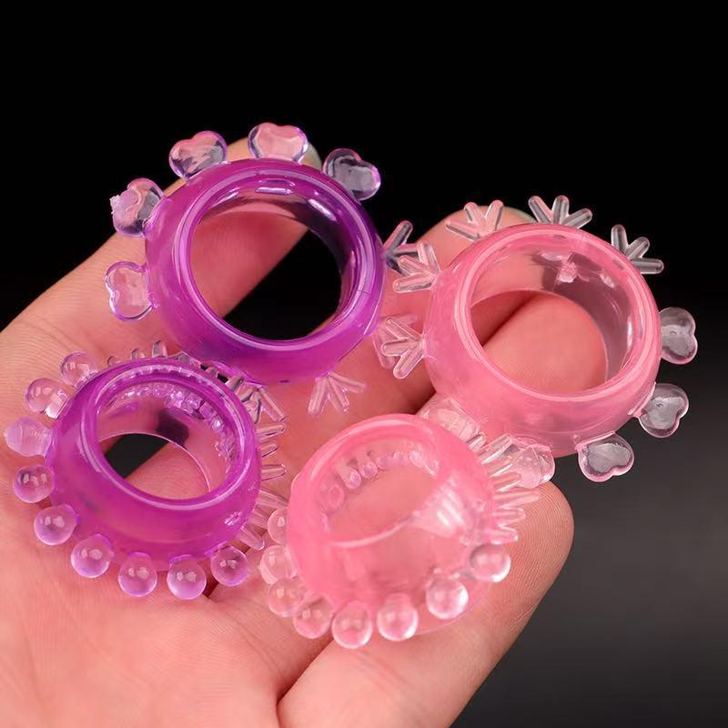 One-Hand Adult Sex Toy: Big and Small Flower Spiky Sleeves, Fun Heterosexual Sleeve.