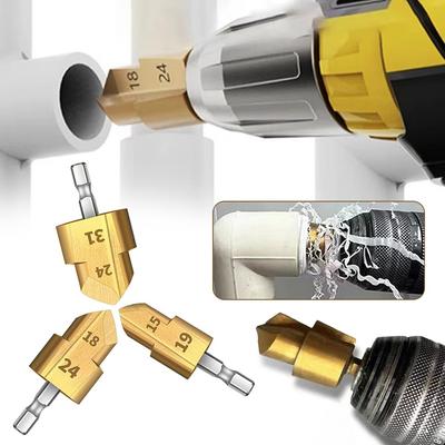 1/3Pcs Stepped PPR Drill Bit Small Size Water Pipe Connection Tool For Plumbing