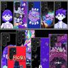 Game O-Omori C-Cartoon Capa Phone Case For Samsung S26 Ultra S25 Edge Galaxy S23 S21 S20 S24 FE S22 S10 Plus Cover Clear TPU She