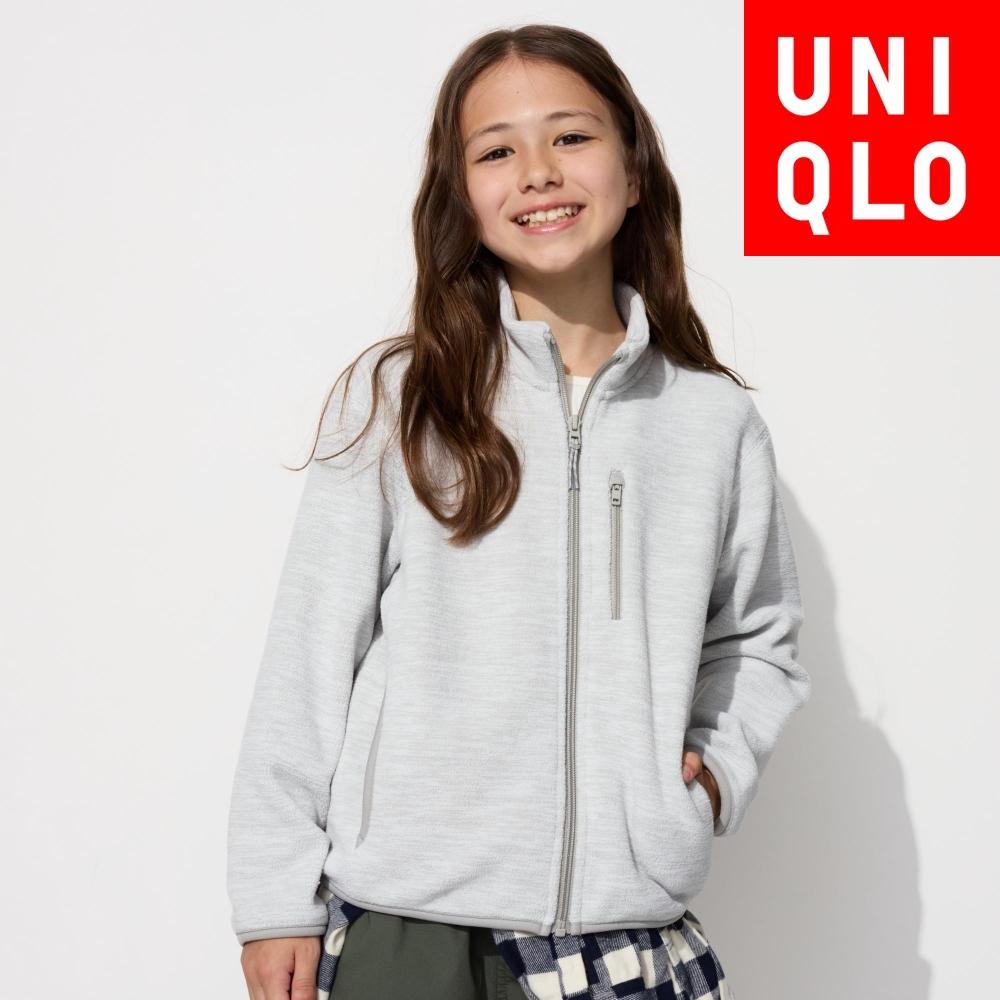 

Uniqlo Детская флисовая куртка 02 LIGHT GRAY/KIDS 110