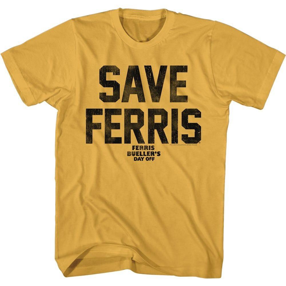 Ferris Beuller Save Ferris Again Movie Shirt M