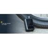 Bike Pump Electric Portable Bicycle Pump, 120 PSI Mini Tire Pump with Digital PSI Pressure Gauge