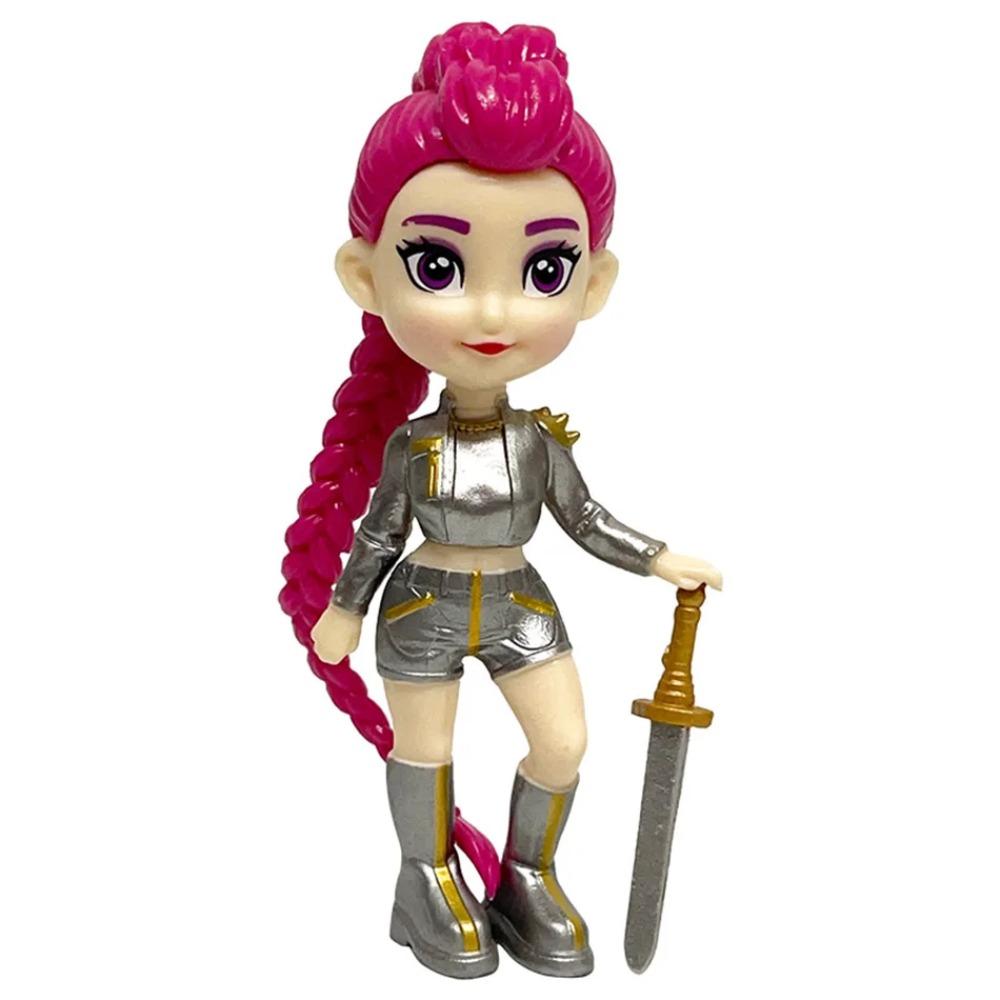 Hot Anime Figure K-pop Demon Hunters with Box Kawaii Boys Girls Gifts For Kids Fans Halloween Christmas Figure Decorative Gifts