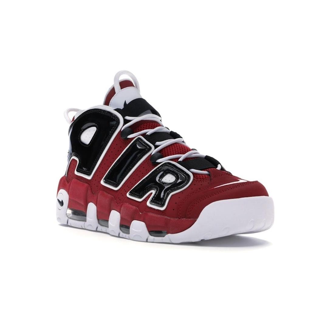 Nike Air More Uptempo Bulls Hoops Pack Pánské tenisky Varsity-Red Black-White 921948-600
