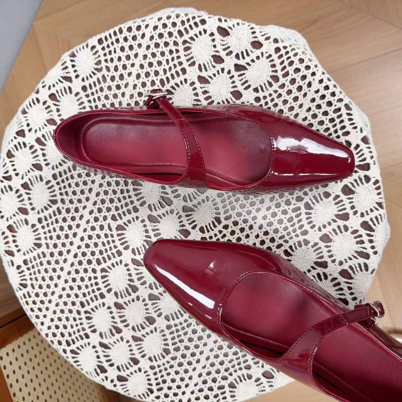 Small Man Inner Height Increase Mary Jane Shoes Women's Summer New Small Leather Shoes Versatile and Beautiful Fashion Shoes