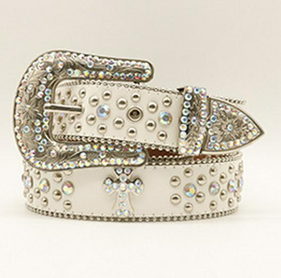 Unisex Rhinestone Belt: Personalized Hip-Hop Punk Style with Beads – Trendy European & American Fashion Waistband